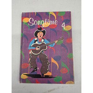 Songtime 4 Vera Russell Lansing MacDowell 1963 Illustrated Music Book